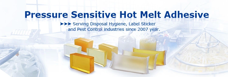 Pressure Sensitive Hot Melt Glue Adhesive Psa for Manufacturer Supplier Producer