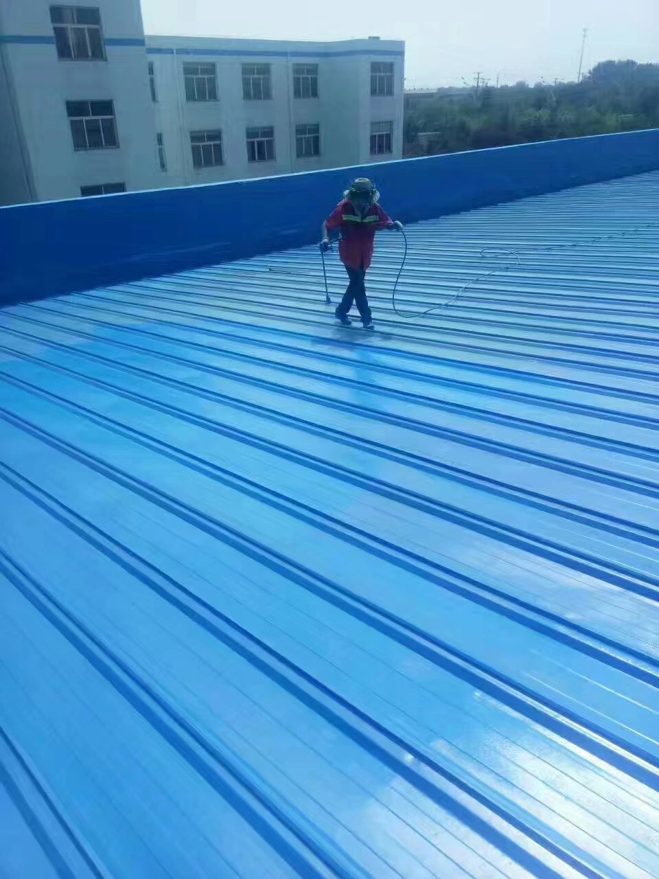 Colorful Non-Toxic Liquid Membrane for Roofing