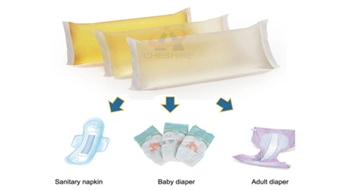 고품질 폐기용 아기 Traning Pant는 기저귀 감압성 핫멜트 접착제 접착제 PSA를 끌어당깁니다.